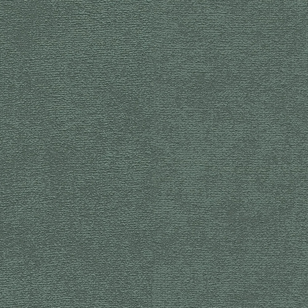             Papel pintado no tejido de textura ligera, unicolor - verde
        