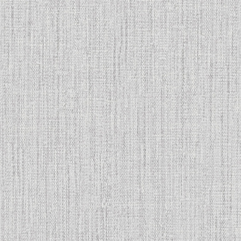             Papier peint intissé imitation lin avec motif ton sur ton - rose, gris, blanc
        