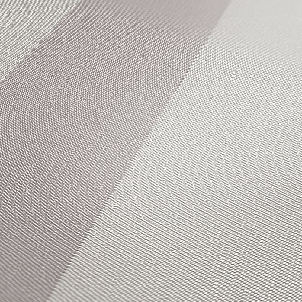             papier peint en papier intissé à rayures structurées - beige, crème, gris
        