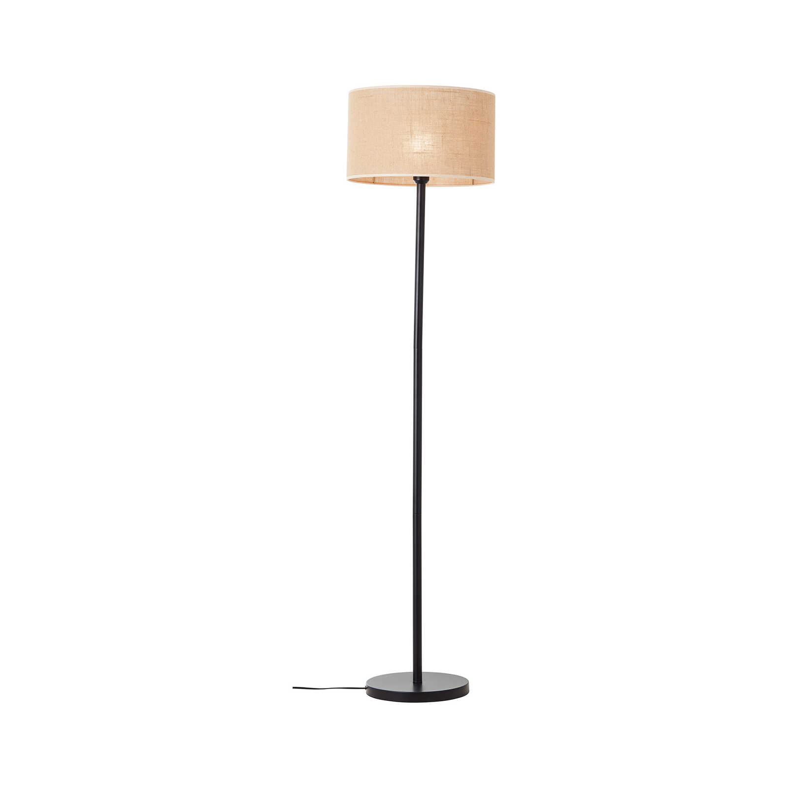 Floor lamp made of textile - Alicia 4 - Brown
