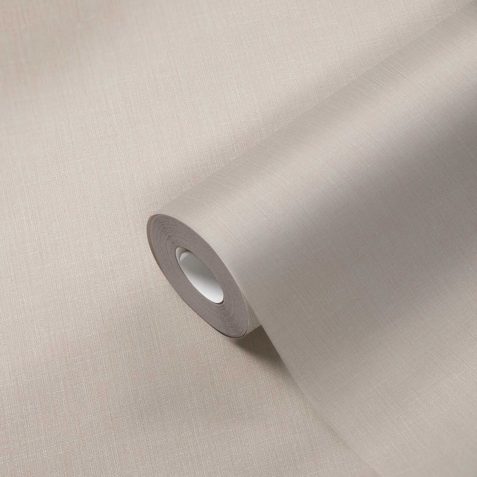             Daniel Hechter non-woven wallpaper in a plain colour with texture - beige, cream
        