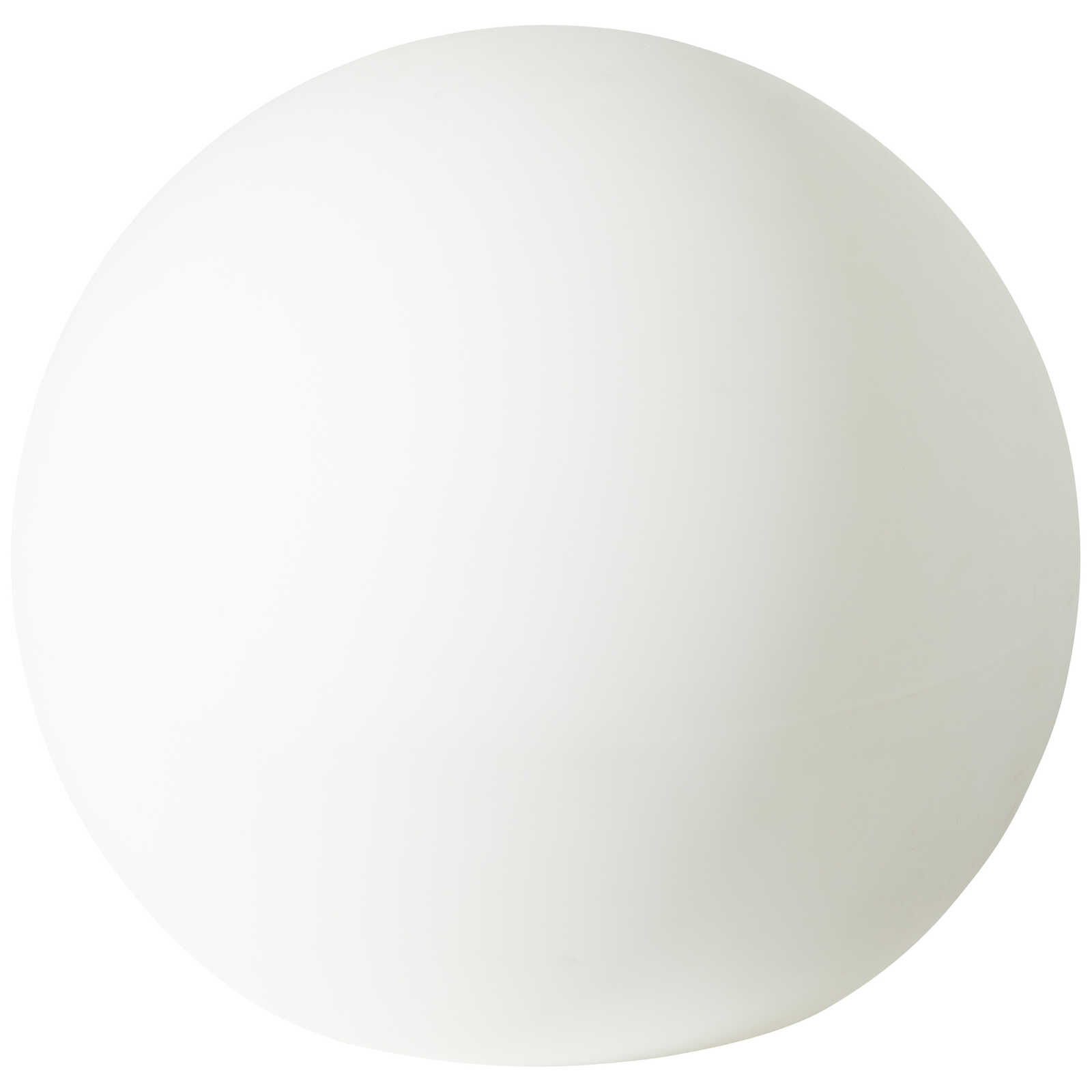             Plastic outdoor light globe - Hans 3 - White
        