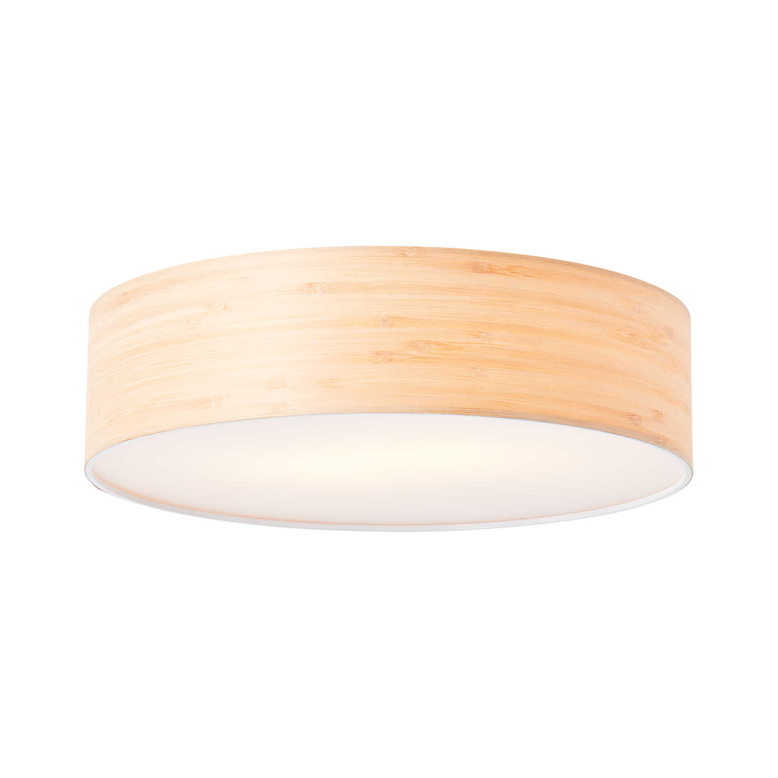 Houten plafondlamp - Michael 1 - Bruin
