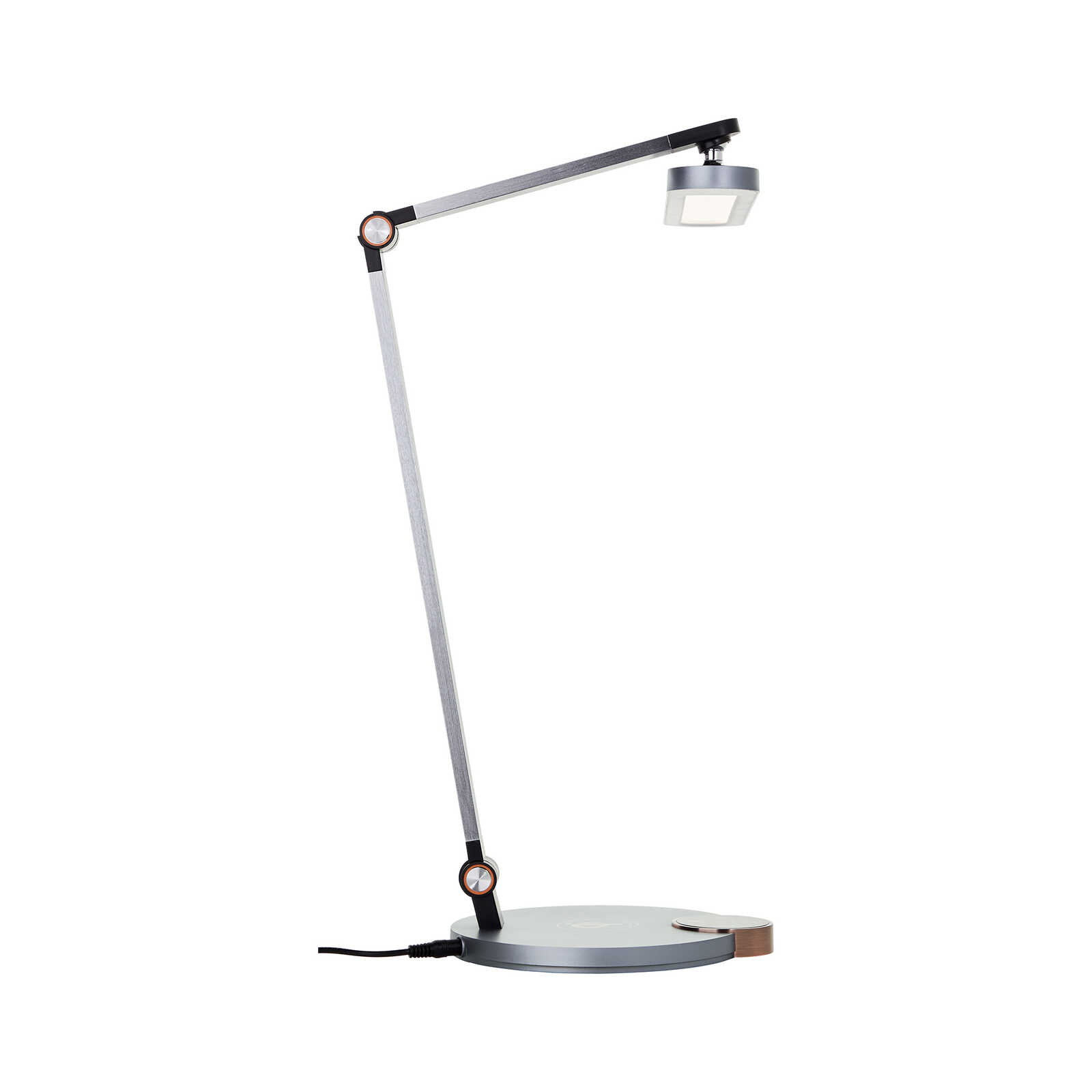 Lámpara de mesa de metal - Magnus 2 - Gris
