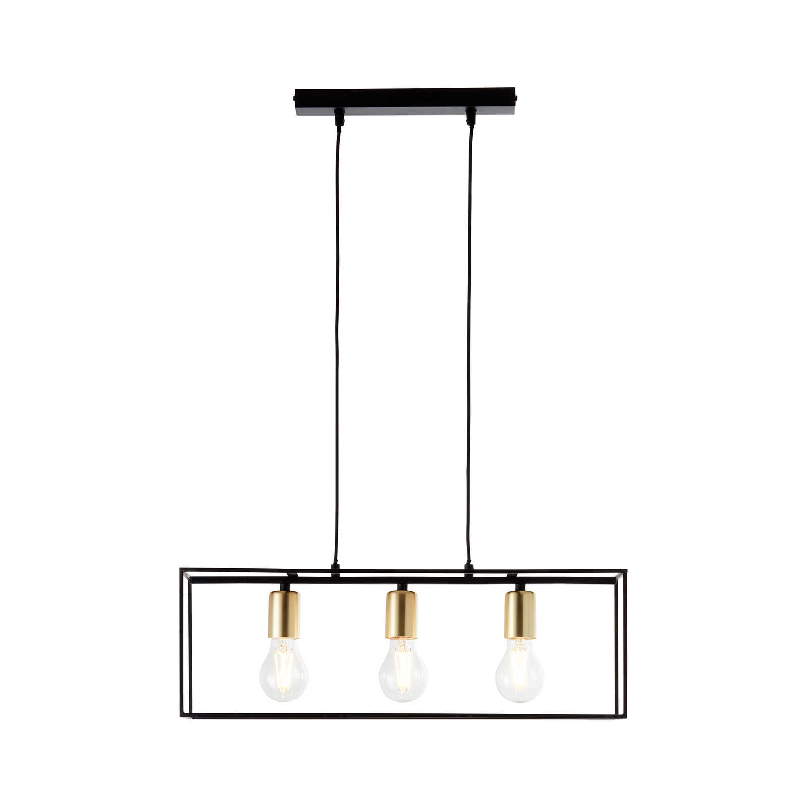             Metalen hanglamp - Amber 1 - Goud
        