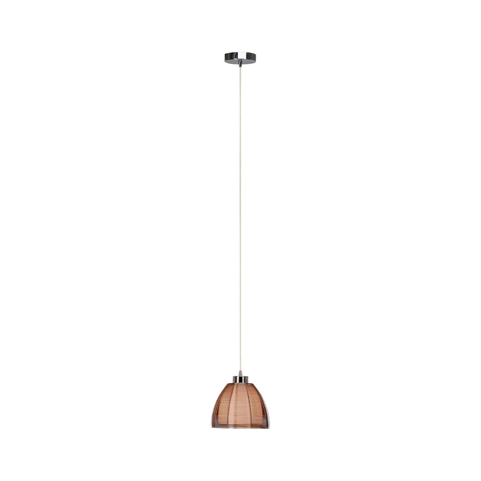 Glazen hanglamp - Maxime 2 - Bruin
