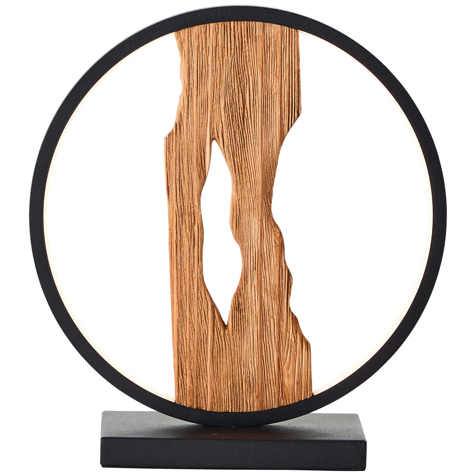             Lámpara de mesa de madera - Elea 1 - Marrón
        