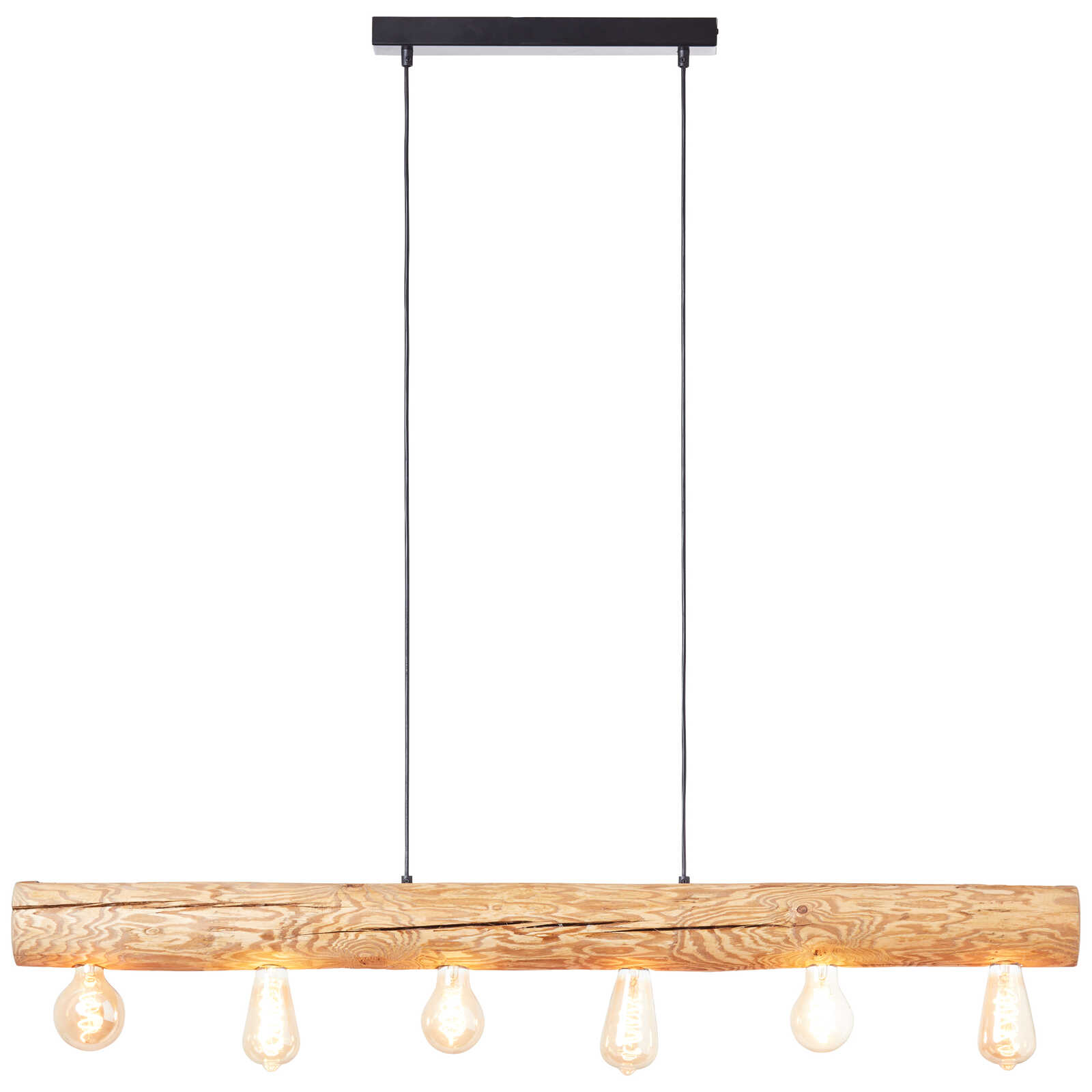             Lámpara colgante de madera - Samuel 2 - Marrón
        