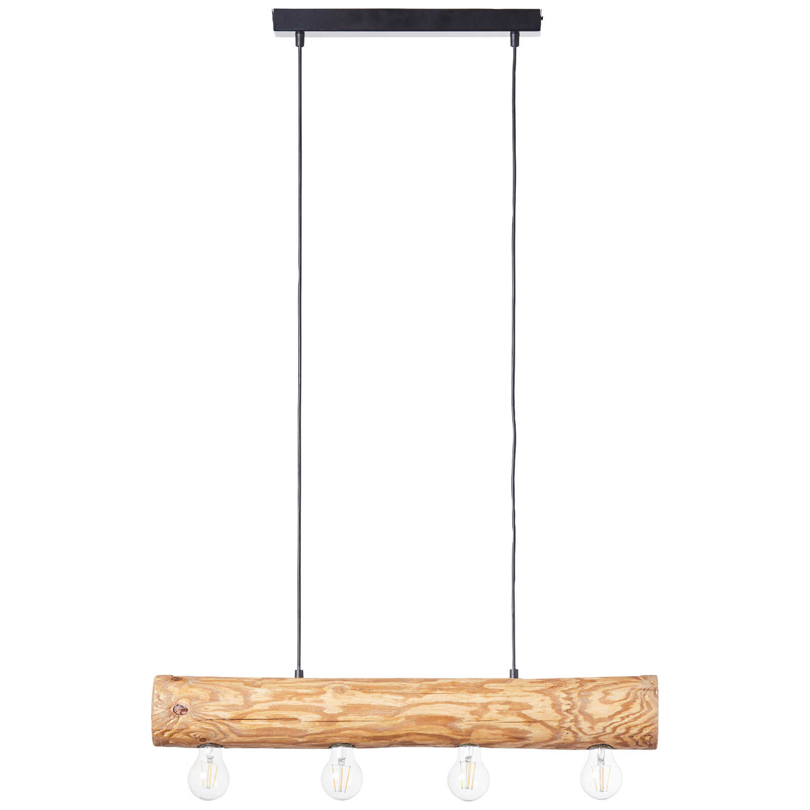             Lámpara colgante de madera - Samuel 1 - Marrón
        