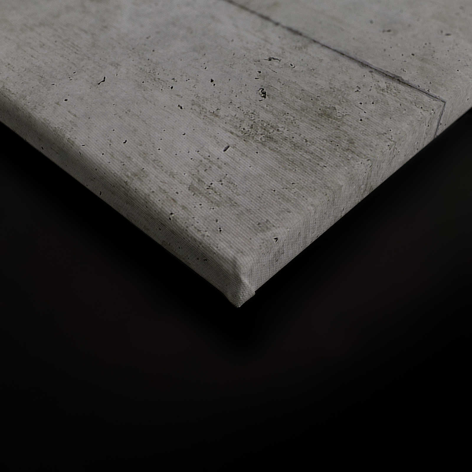             Lienzo pintura Bufanda concreto 3D look en usado - 1,20 m x 0,80 m
        