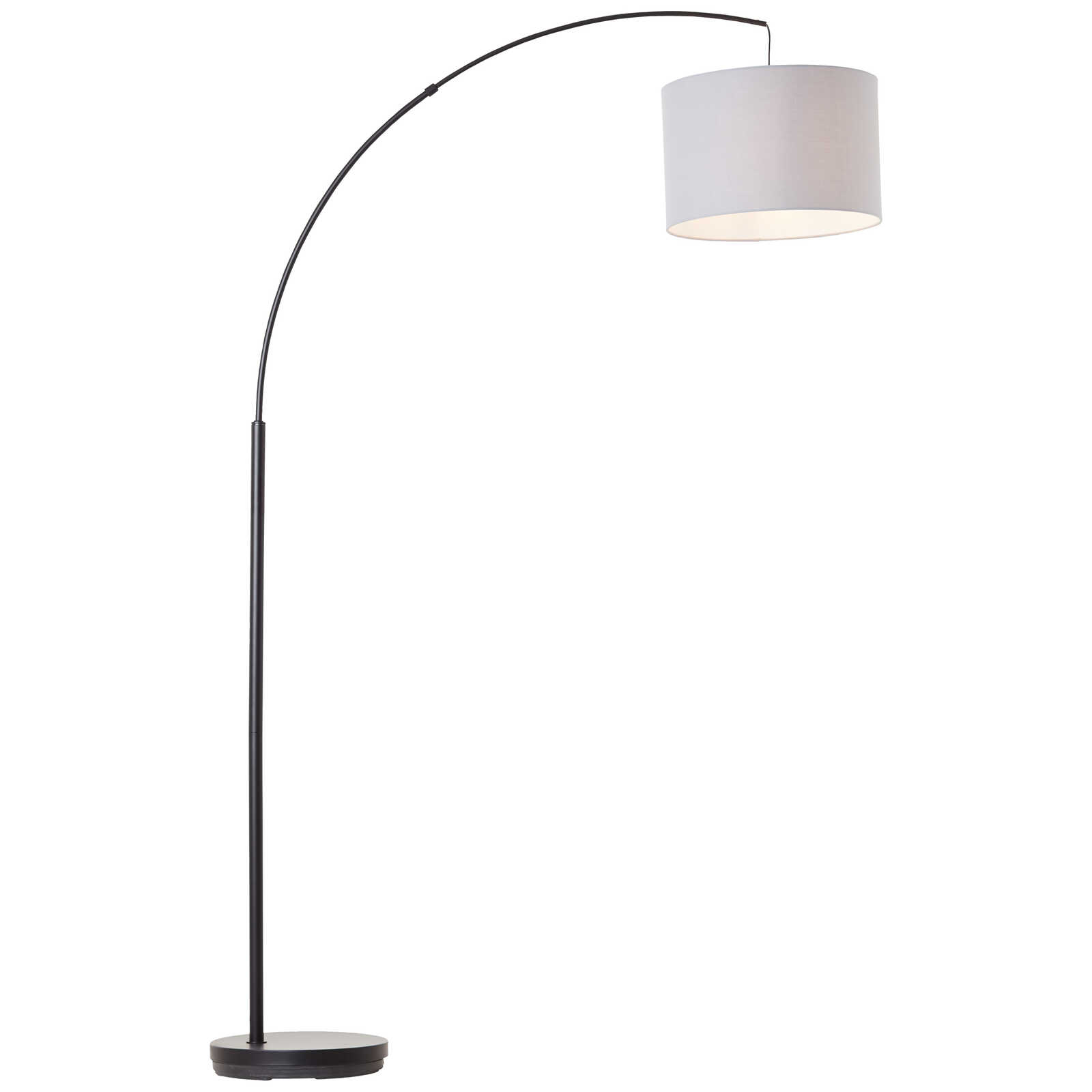             Arched textile floor lamp - Ada 2 - Grey
        