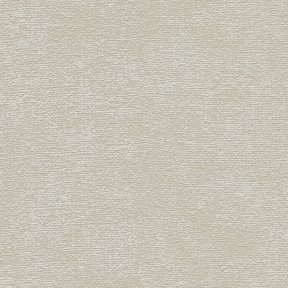             papier peint en papier intissé uni à texture légère - gris, beige
        