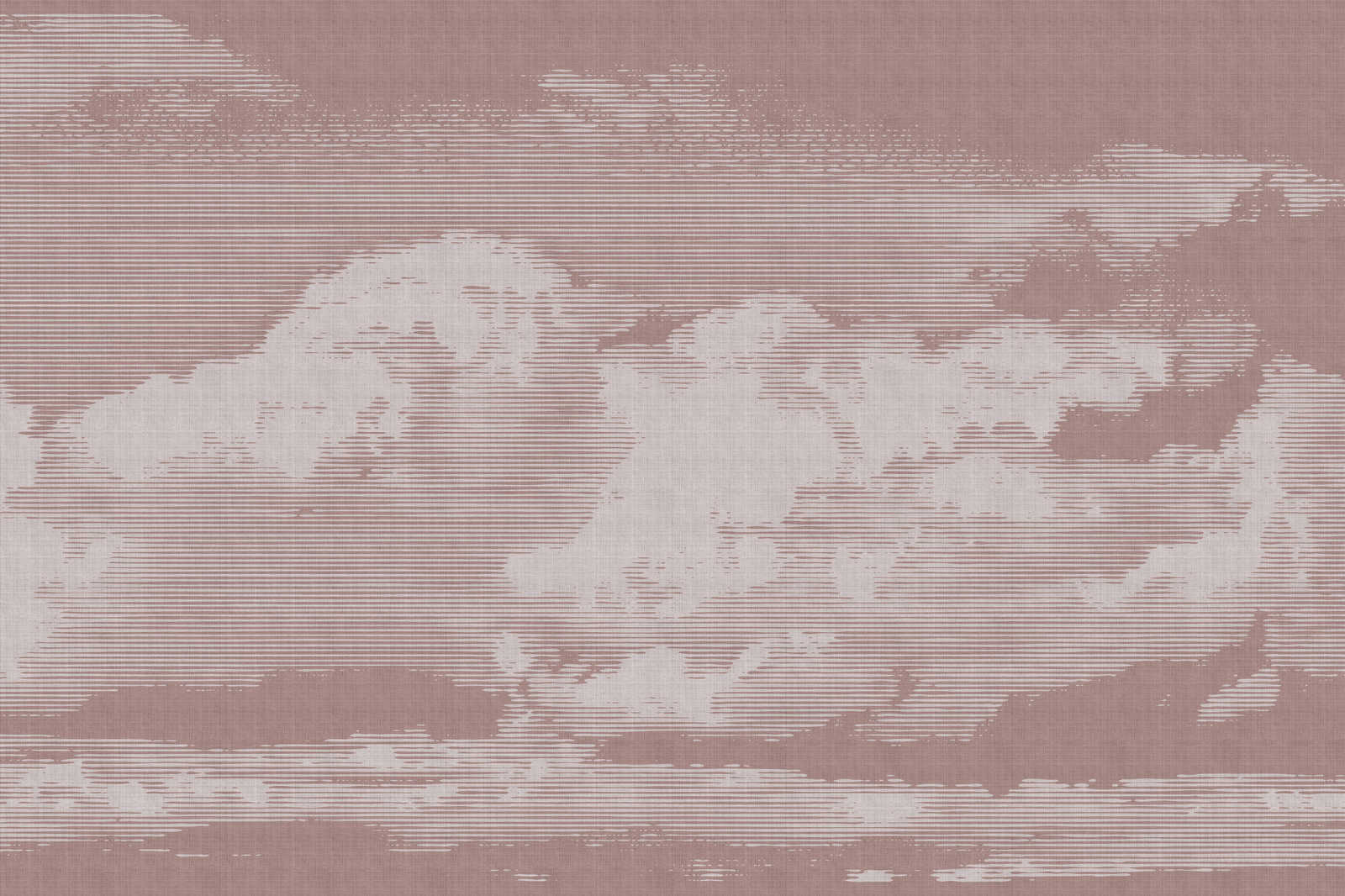            Clouds 3 - Heavenly canvas picture with cloud motif - Nature linen look - 1.20 m x 0.80 m
        