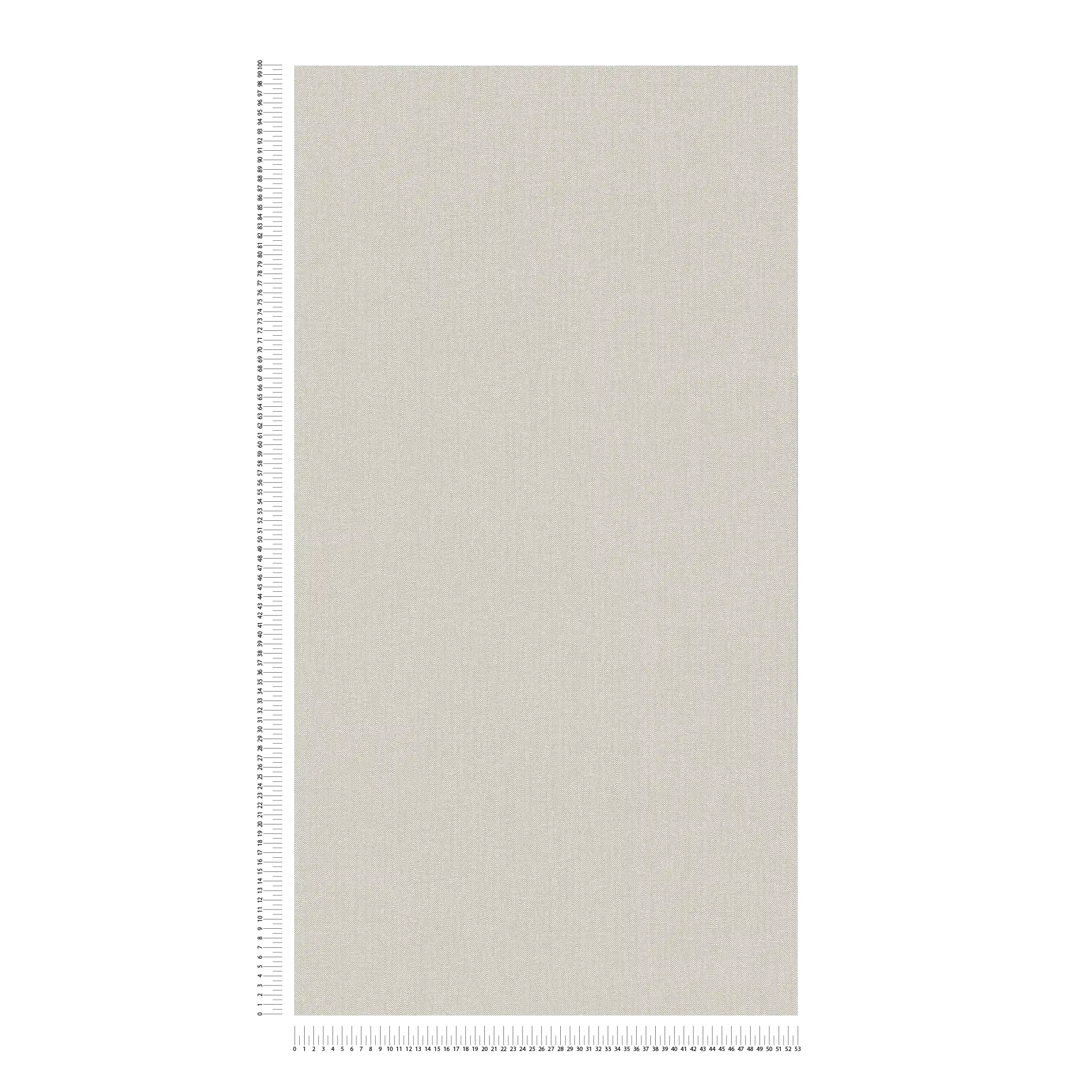             Single-coloured non-woven wallpaper with a textured look - beige, brown
        