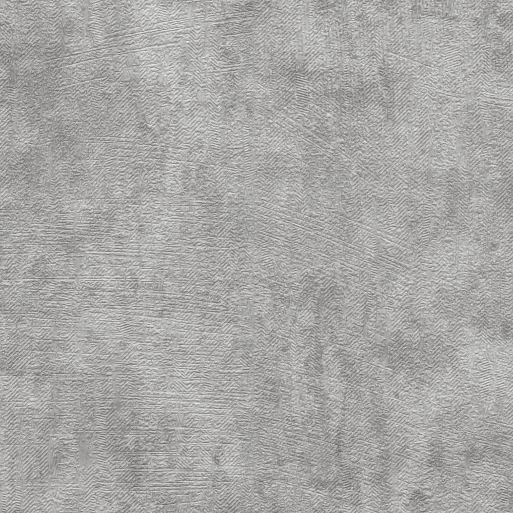             Non-woven wallpaper with textured pattern plain - grey
        