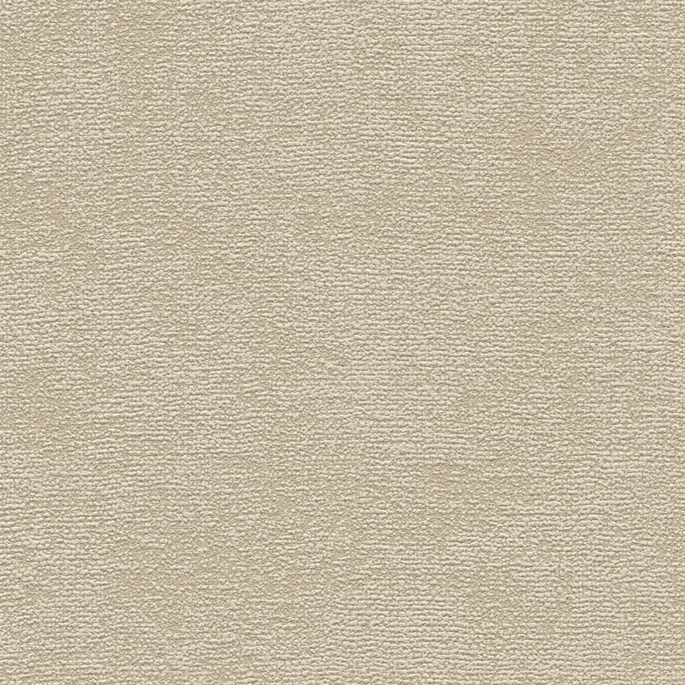             papier peint en papier intissé uni à structure fine - beige
        