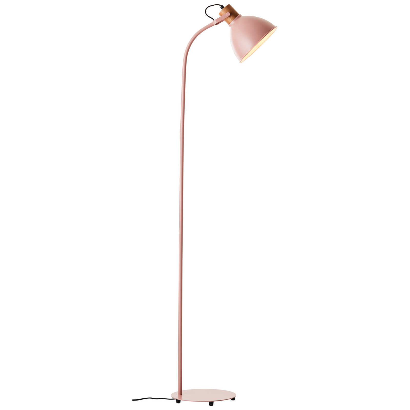             Wooden floor lamp - Franziska 7 - Pink
        