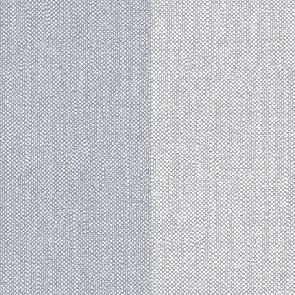             Non-woven wallpaper with stripes and textured pattern - blue, grey
        