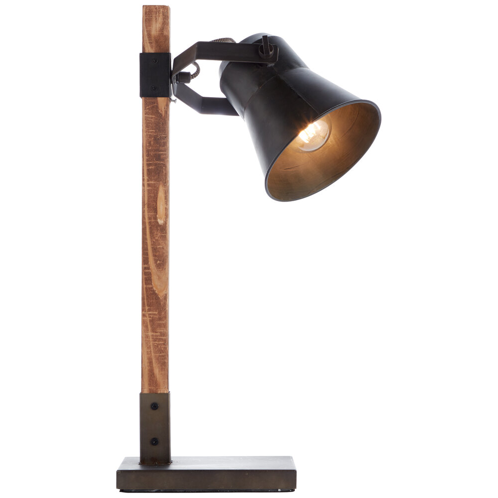             Wooden table lamp - Maria 3 - Brown
        