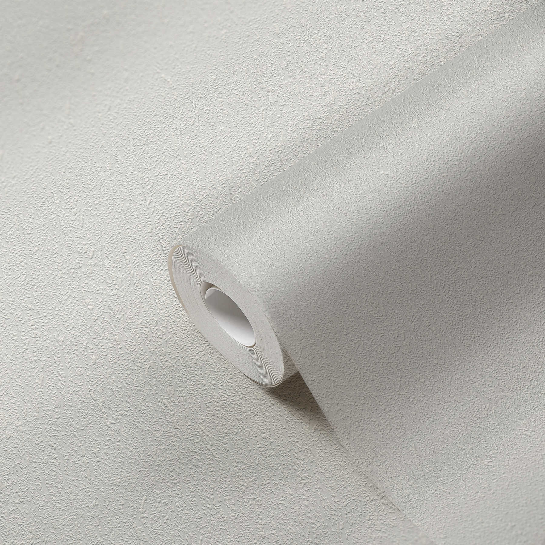             Papel pintado de la óptica de yeso maestro pintado - blanco
        