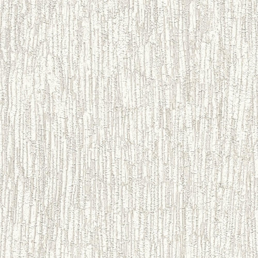             papier peint en papier intissé aspect textile légèrement brillant - blanc, gris, argenté
        