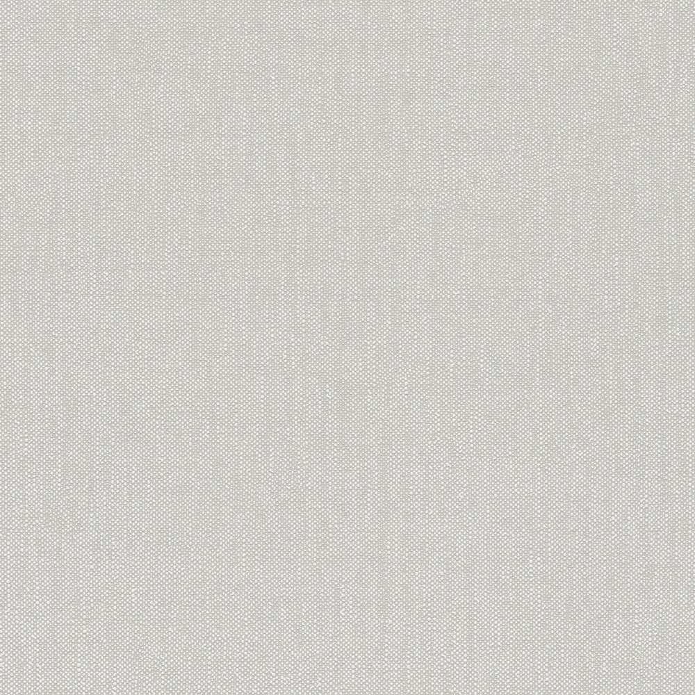             Plain non-woven wallpaper with textured surface - grey
        