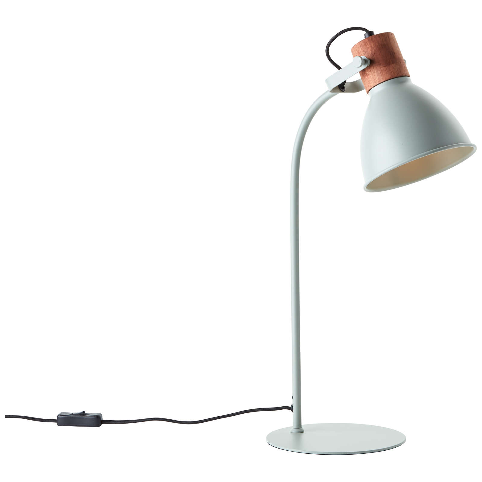             Lámpara de mesa de madera - Franziska 4 - Verde
        