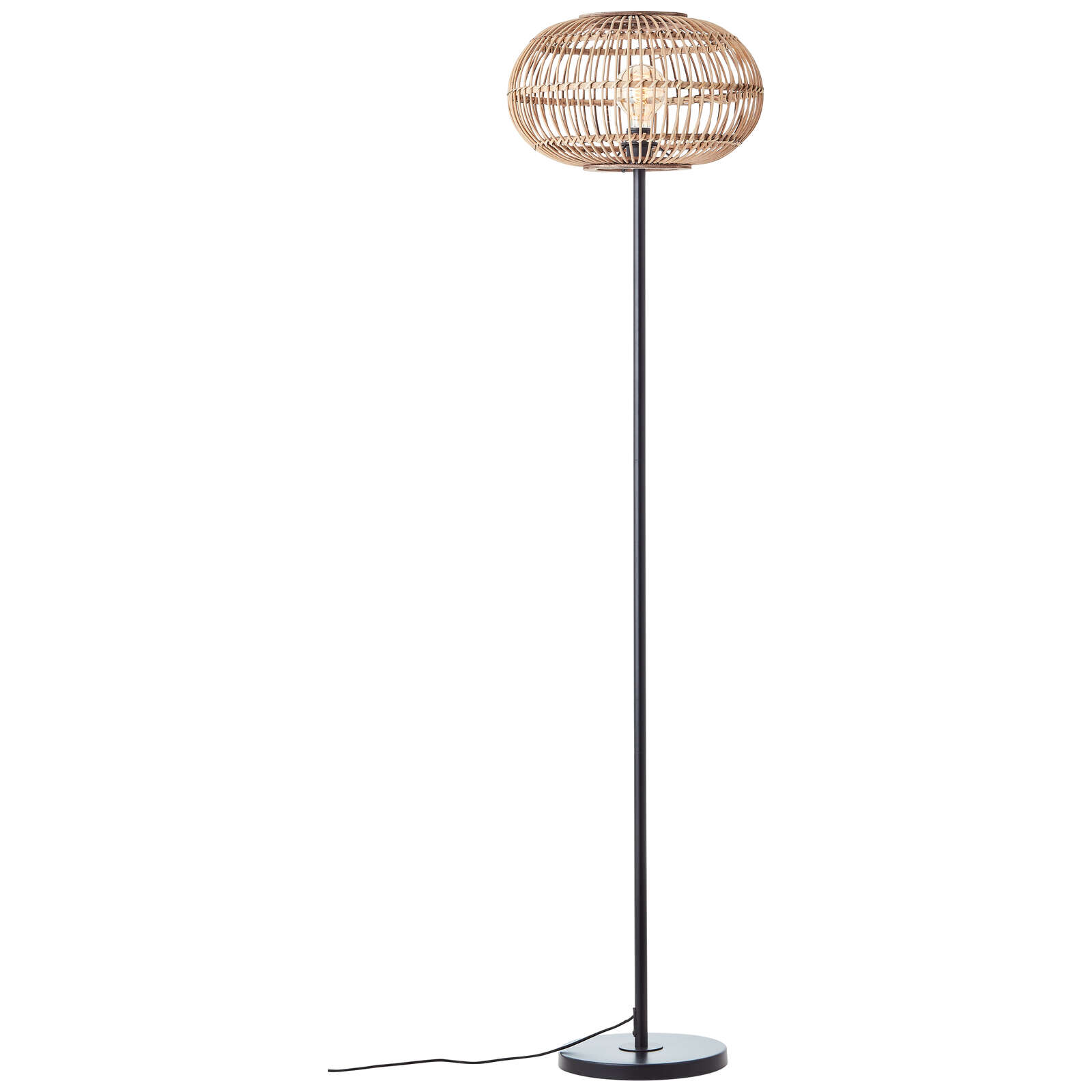             Metal floor lamp - Viktor 5 - Brown
        