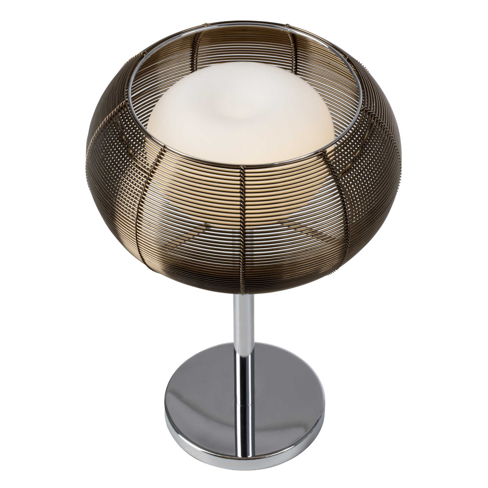             Lampe de table en verre - Maxime 4 - Marron
        