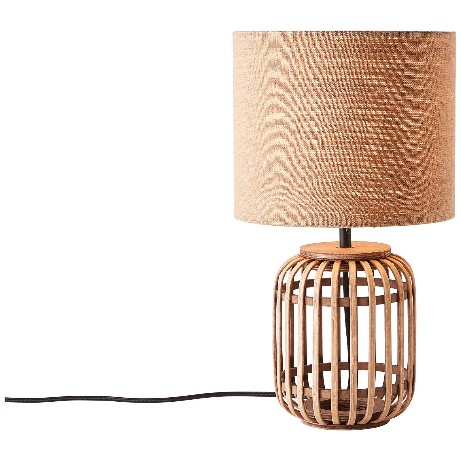             Bamboe tafellamp - Willi 1 - Bruin
        