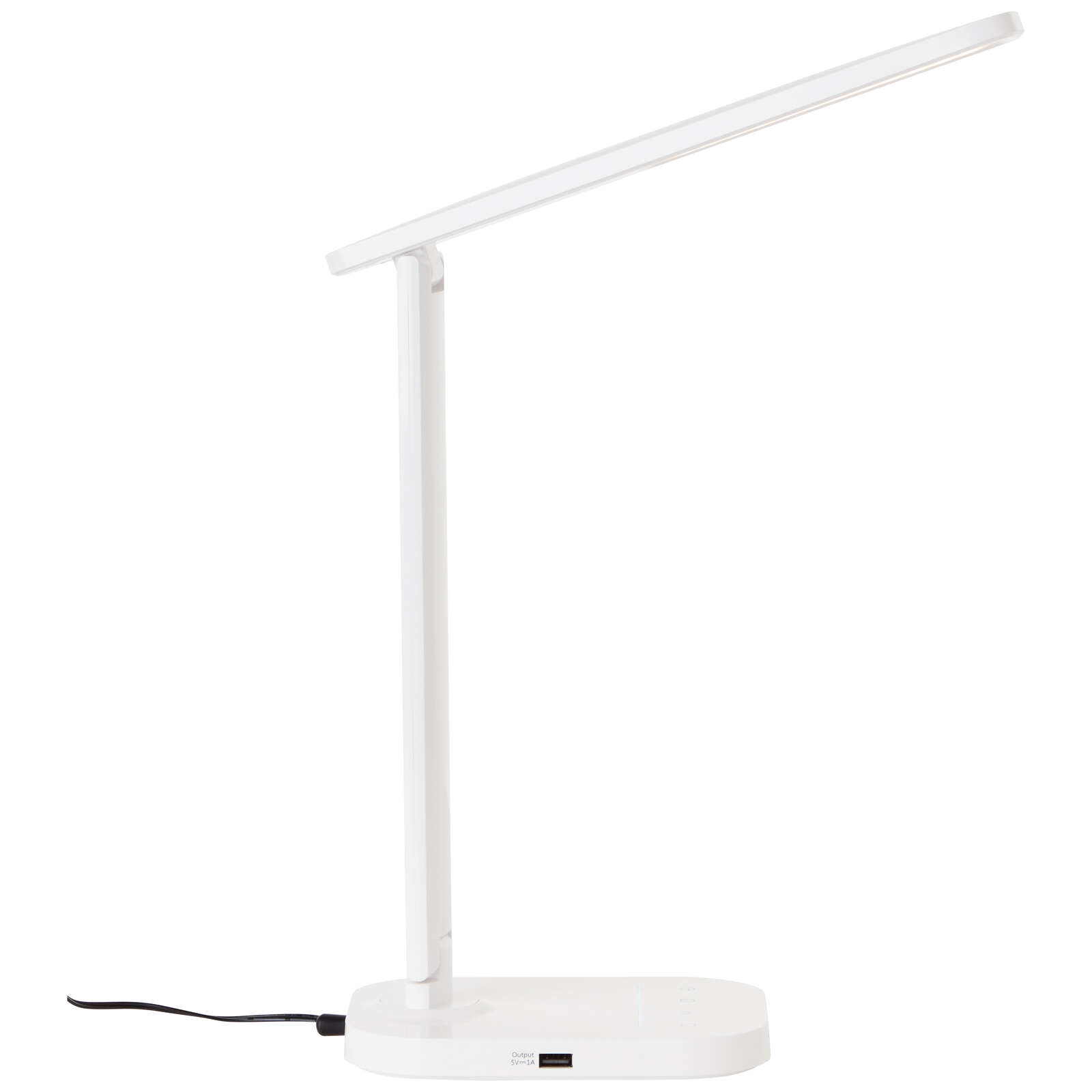             Lampe de table en plastique - Tabea 1 - Blanc
        