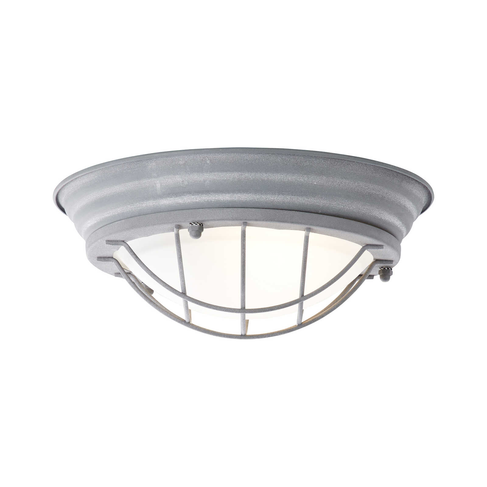 Metal wall and ceiling light - Sina 6 - Grey
