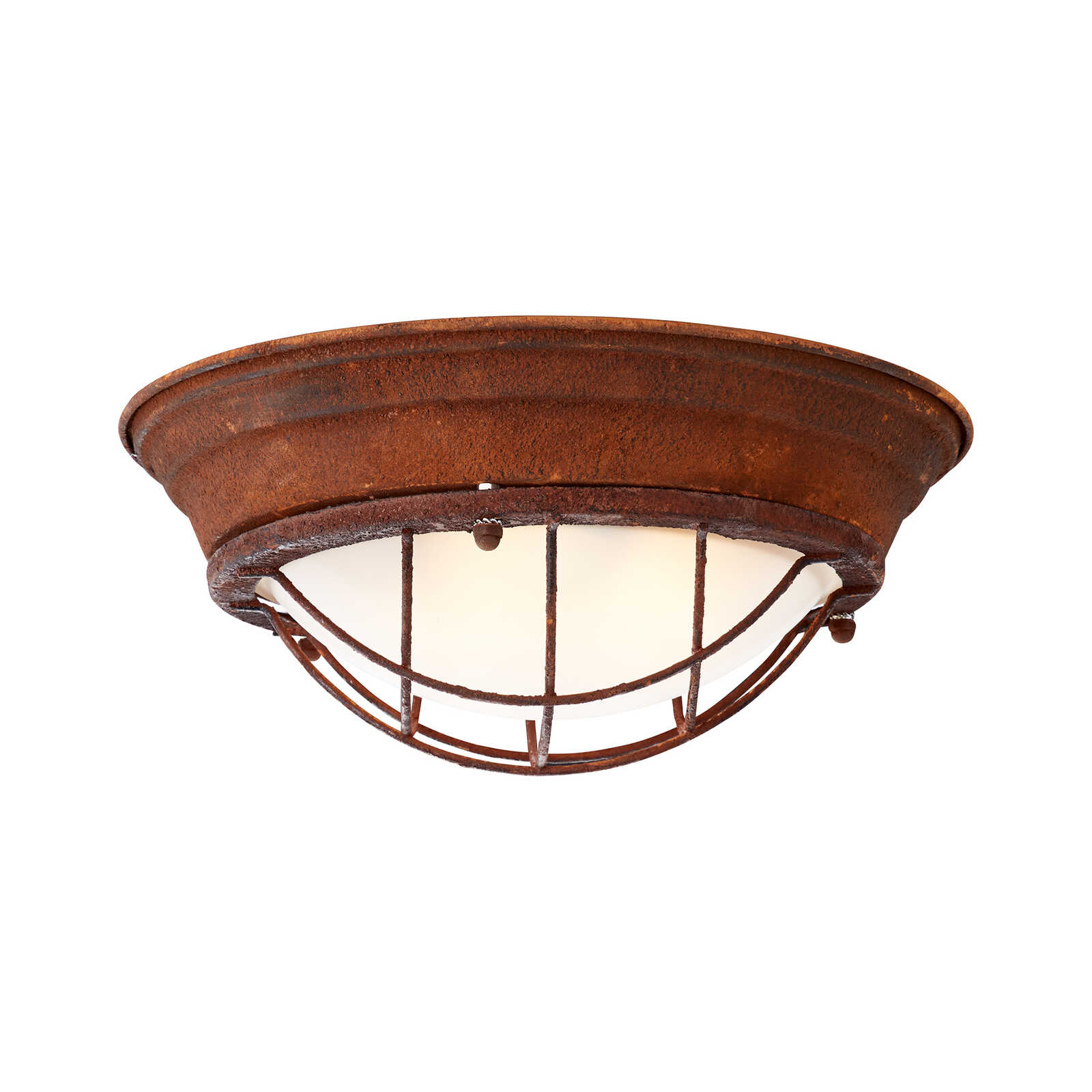Glass wall and ceiling light - Sina 2 - Brown
