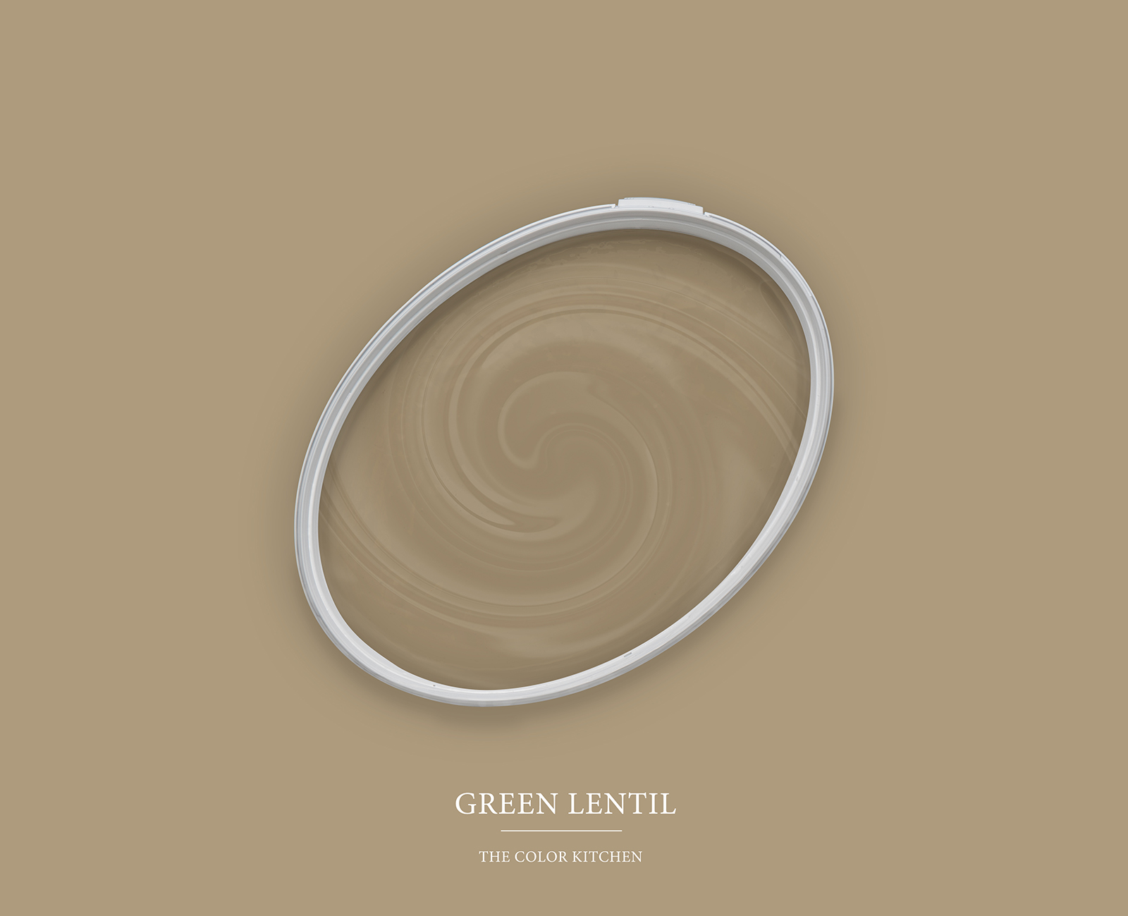 Wall Paint TCK6001 »Green Lentil« in earthy khaki – 2.5 litre
