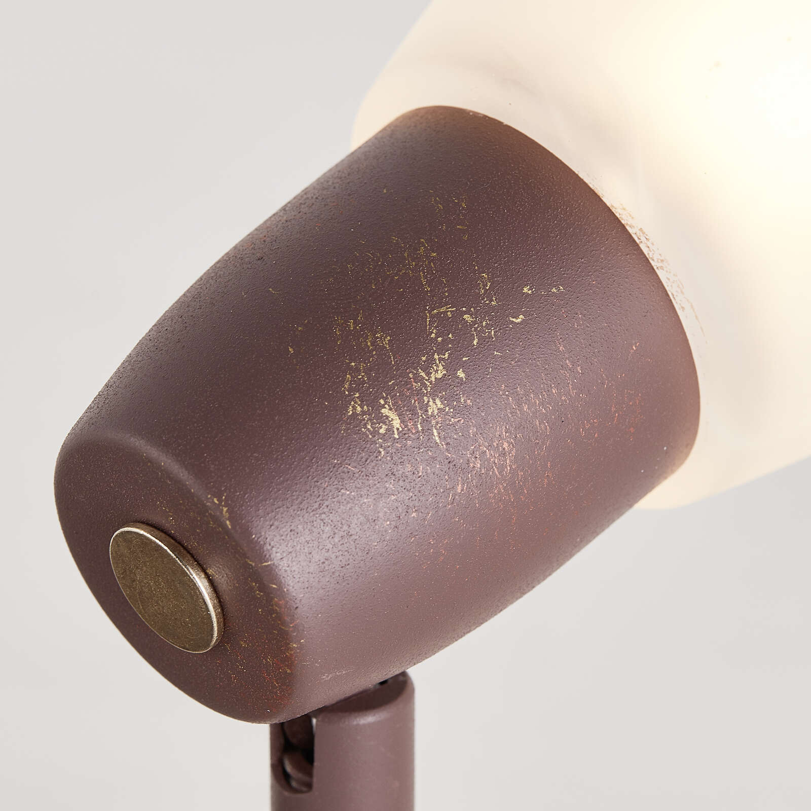             Glass spotlight tube - Linus - Copper
        