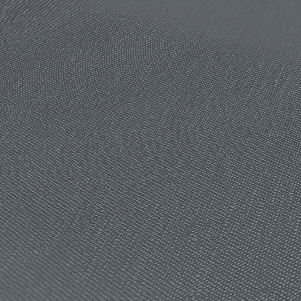             Plain non-woven wallpaper with a soft texture - grey
        