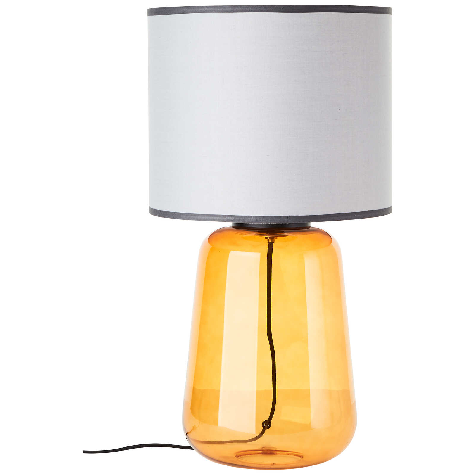             Lampe de table en textile - Jana 2 - Jaune
        