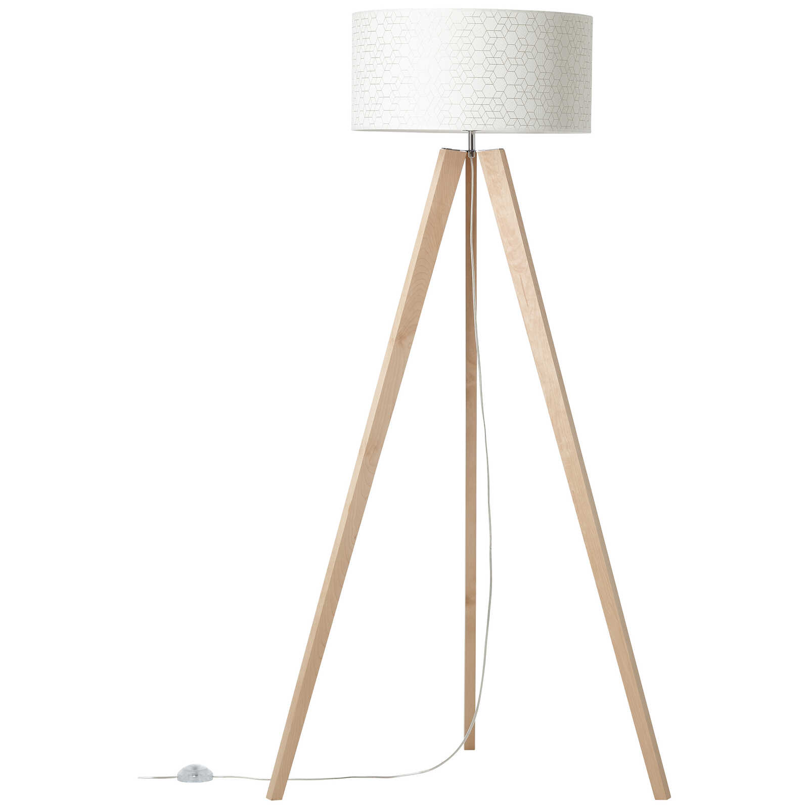             Floor lamp made of textile - Hannes 11 - Brown
        