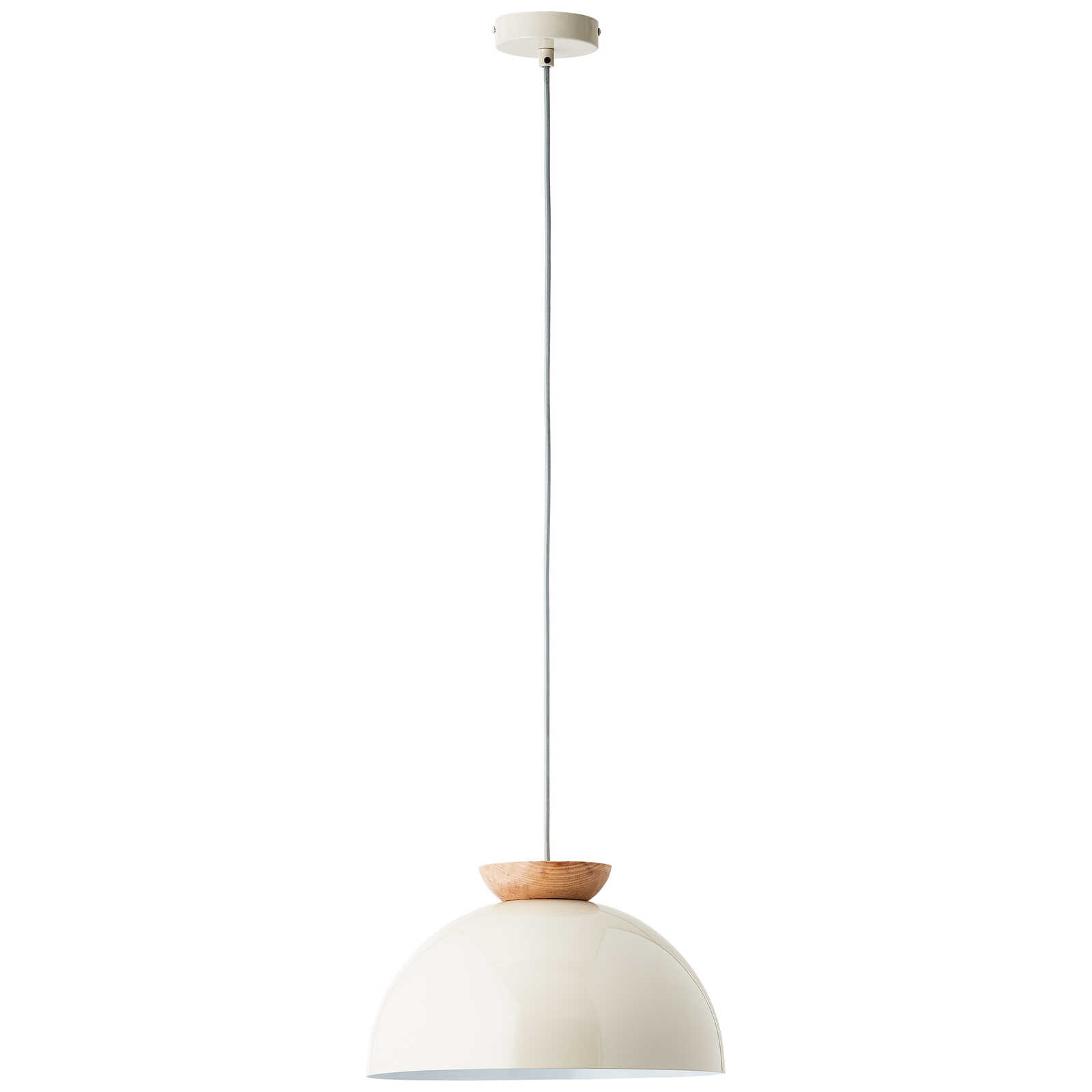            Lámpara colgante de madera - Lorena 1 - Beige
        