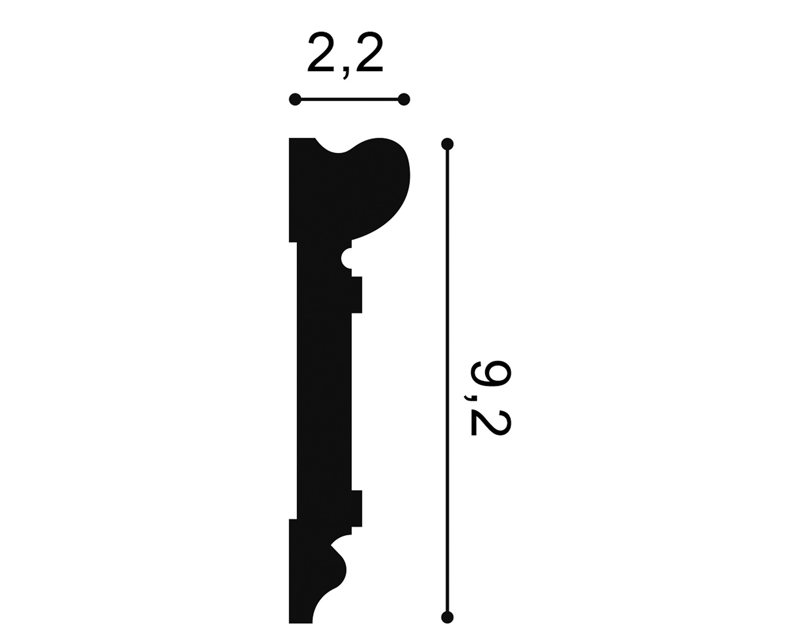             Orac Profilo decorativo Zierprofile
        