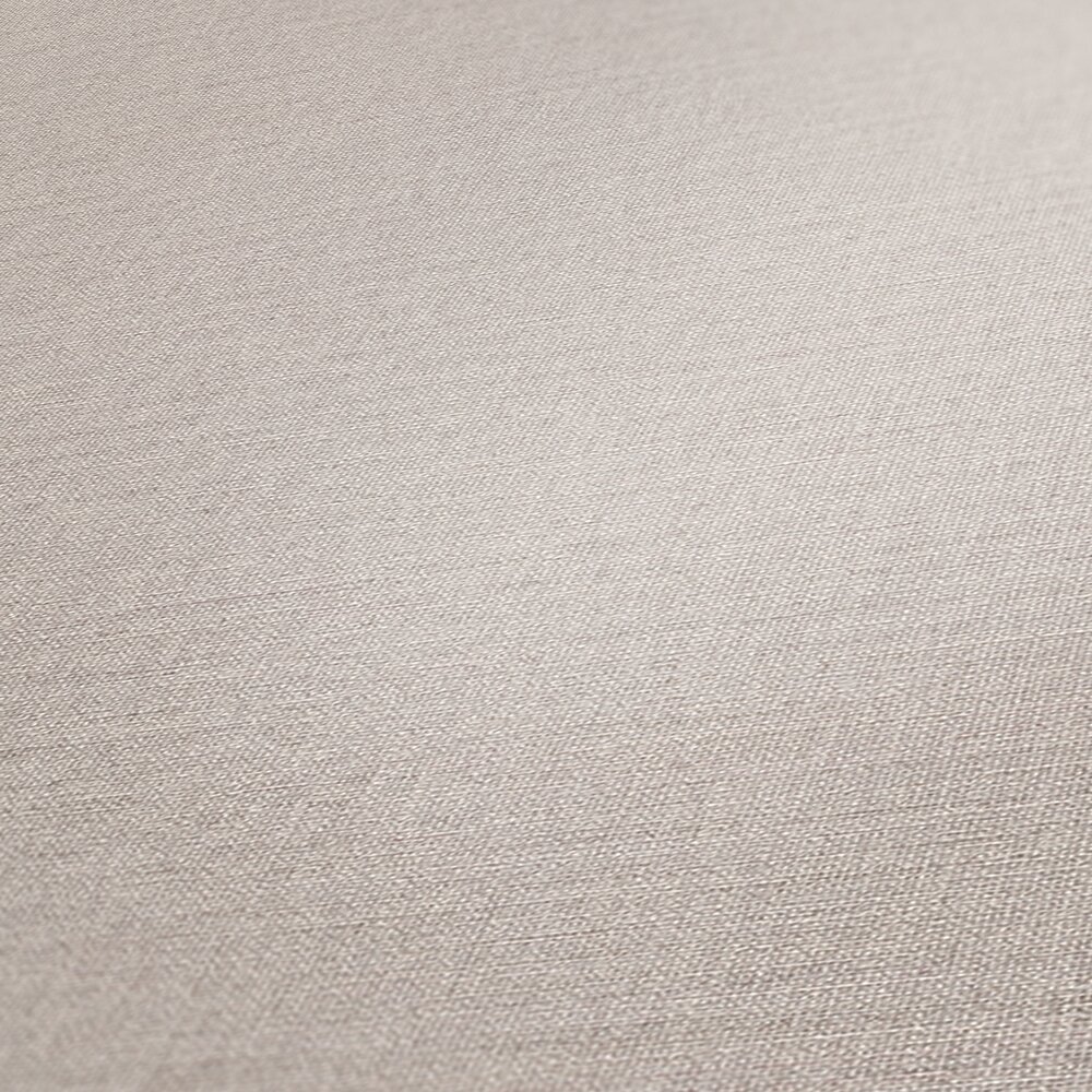             Single-coloured non-woven wallpaper in a soft shade - grey, beige
        