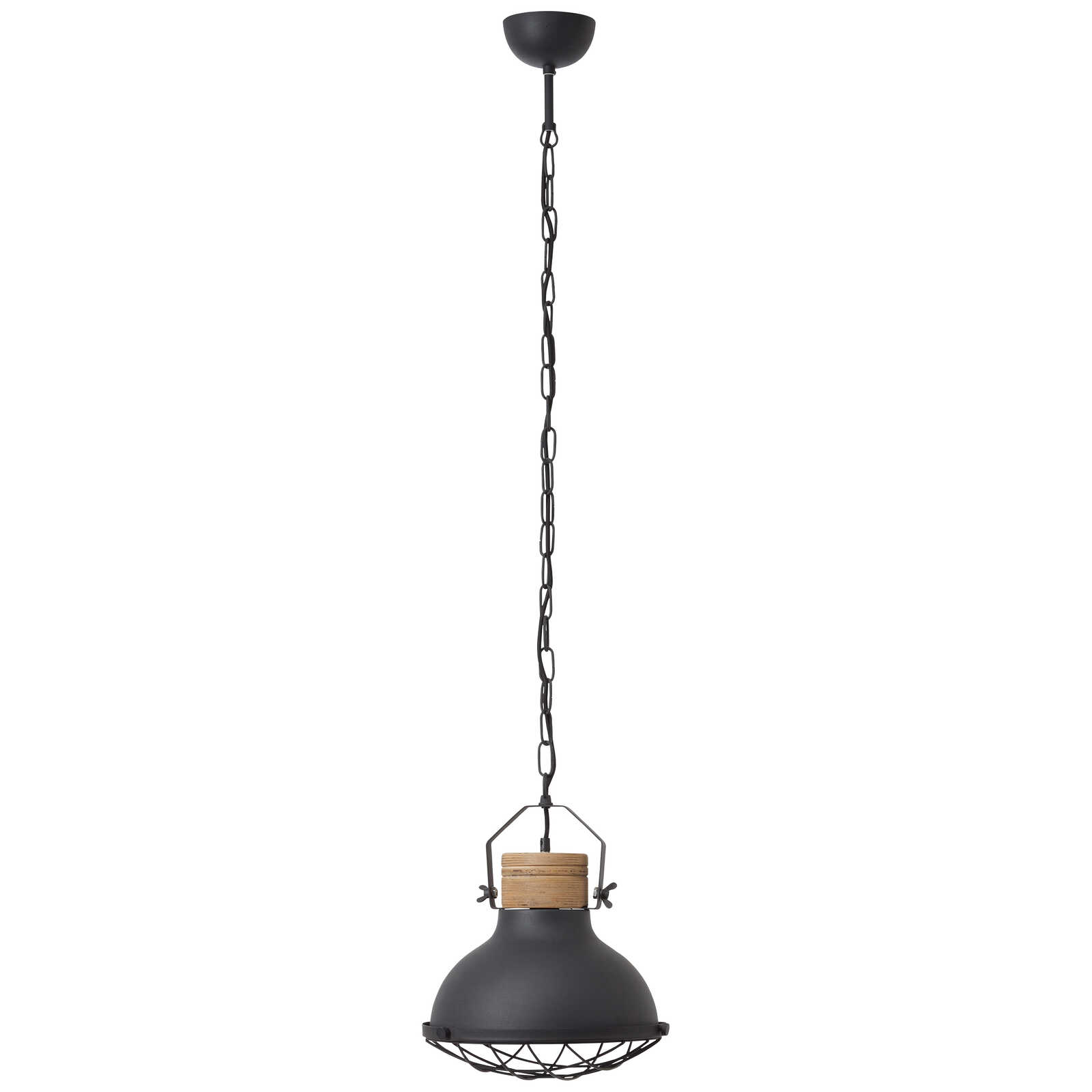             Lámpara colgante de madera - Florian 1 - Negro
        