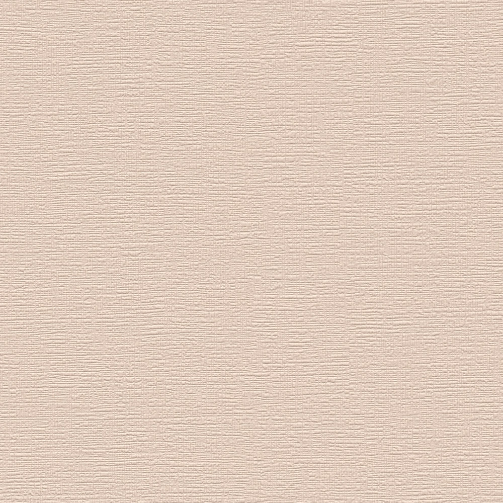             Single-coloured non-woven wallpaper with a subtle mottled surface - beige, cream
        