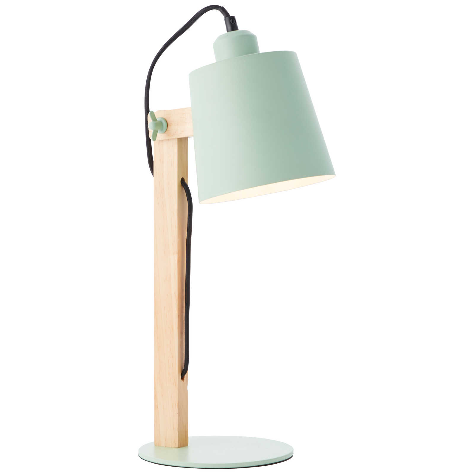             Wooden table lamp - Paul 1 - Green
        