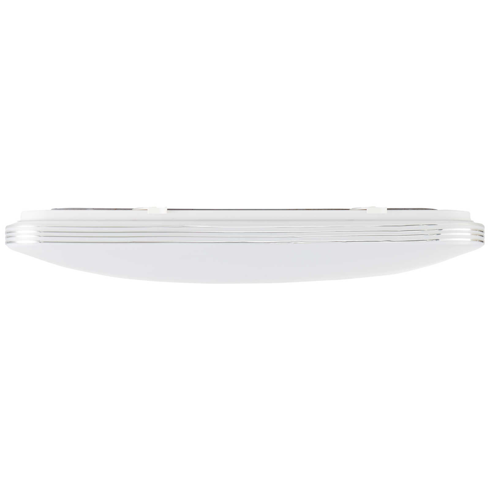             Lampada da parete e soffitto in plastica - Amelie - argento, bianco
        