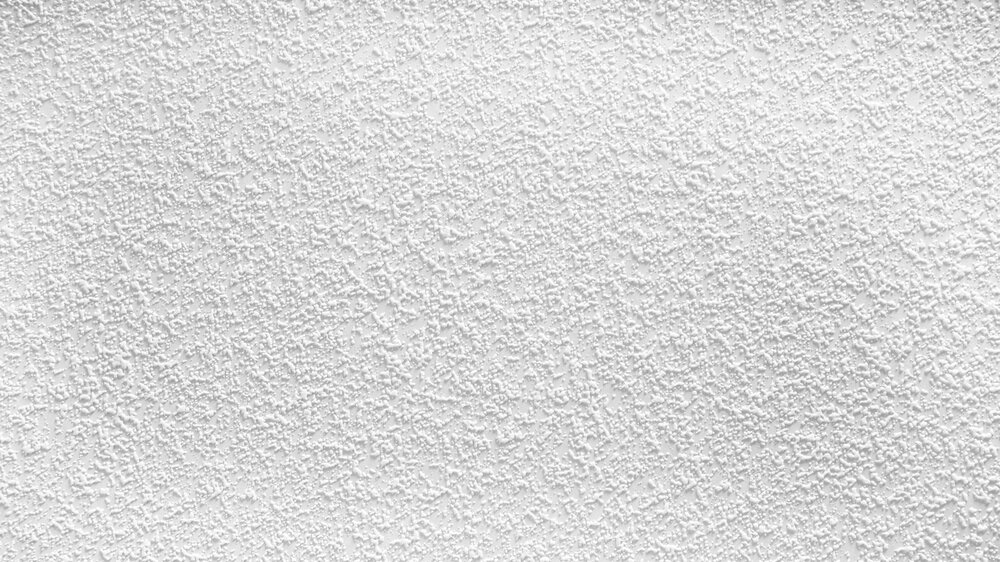             Papier peint texturé avec structure sable granuleuse - Peut être peint, blanc
        