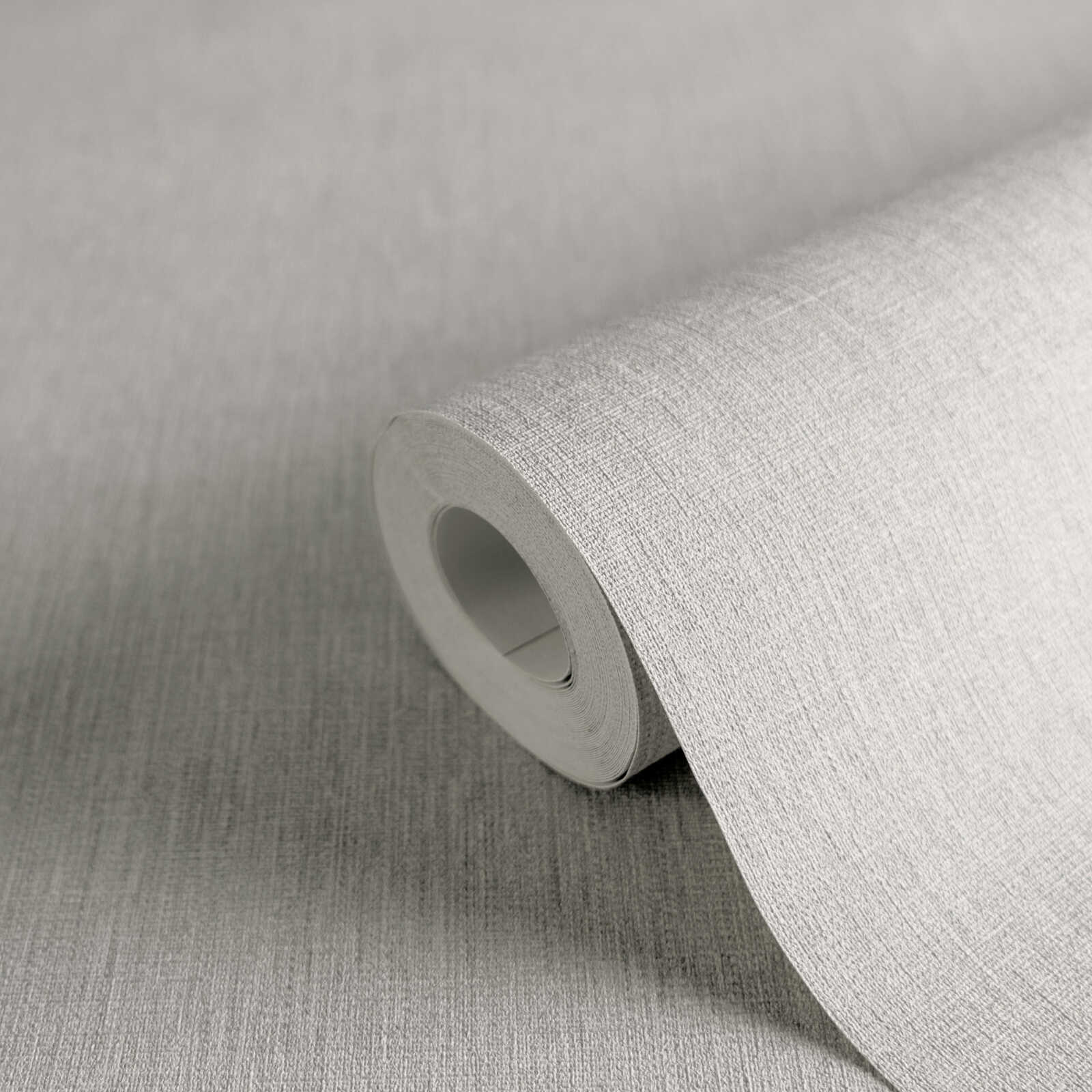             papier peint en papier uni légèrement structuré dans une teinte sobre - gris
        