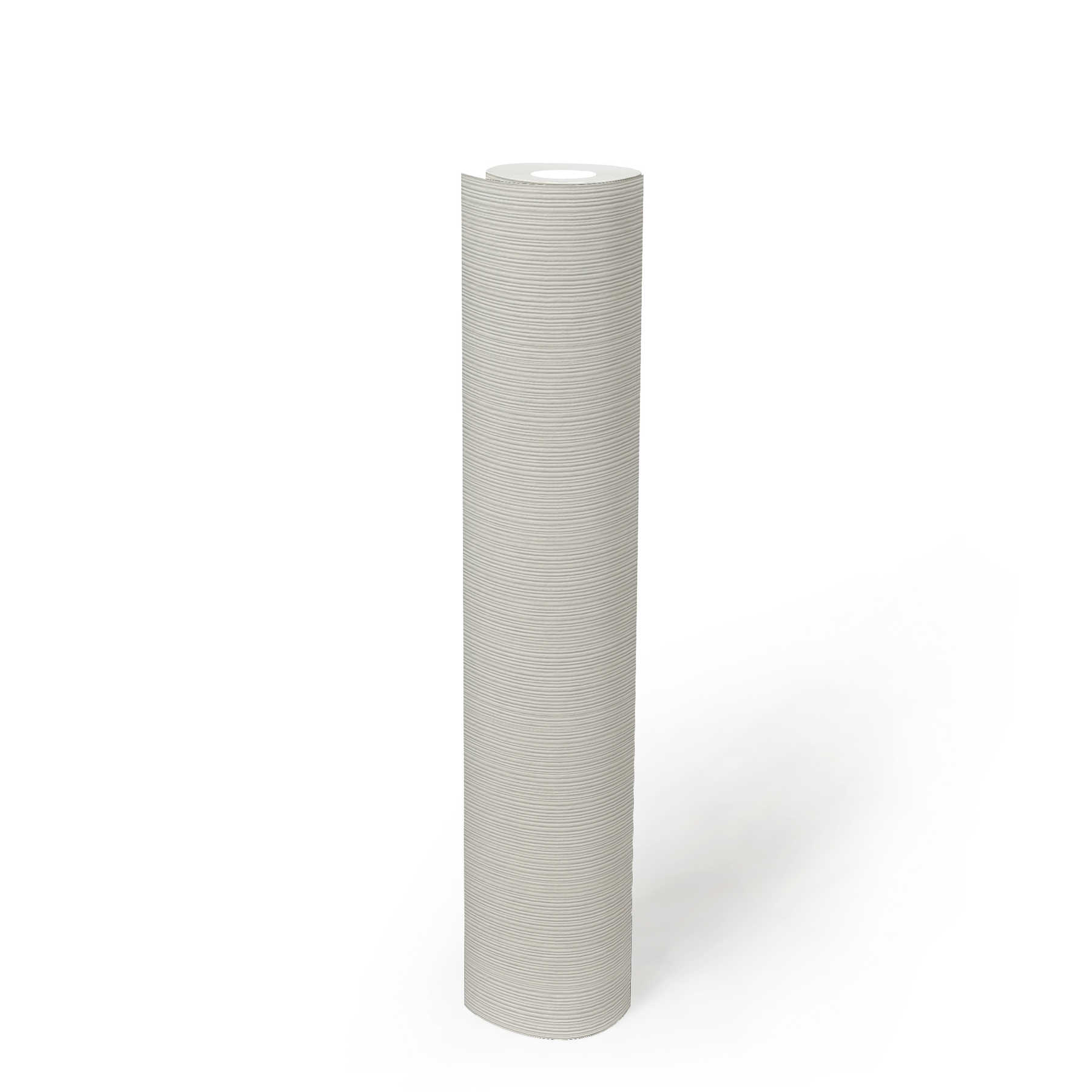             Papier peint blanc avec motif structuré ligné
        