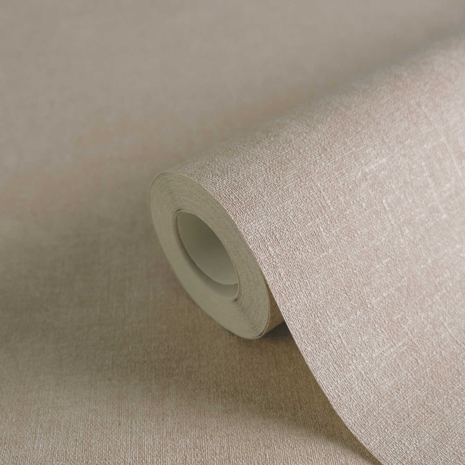             papier peint en papier uni légèrement structuré - gris, beige
        