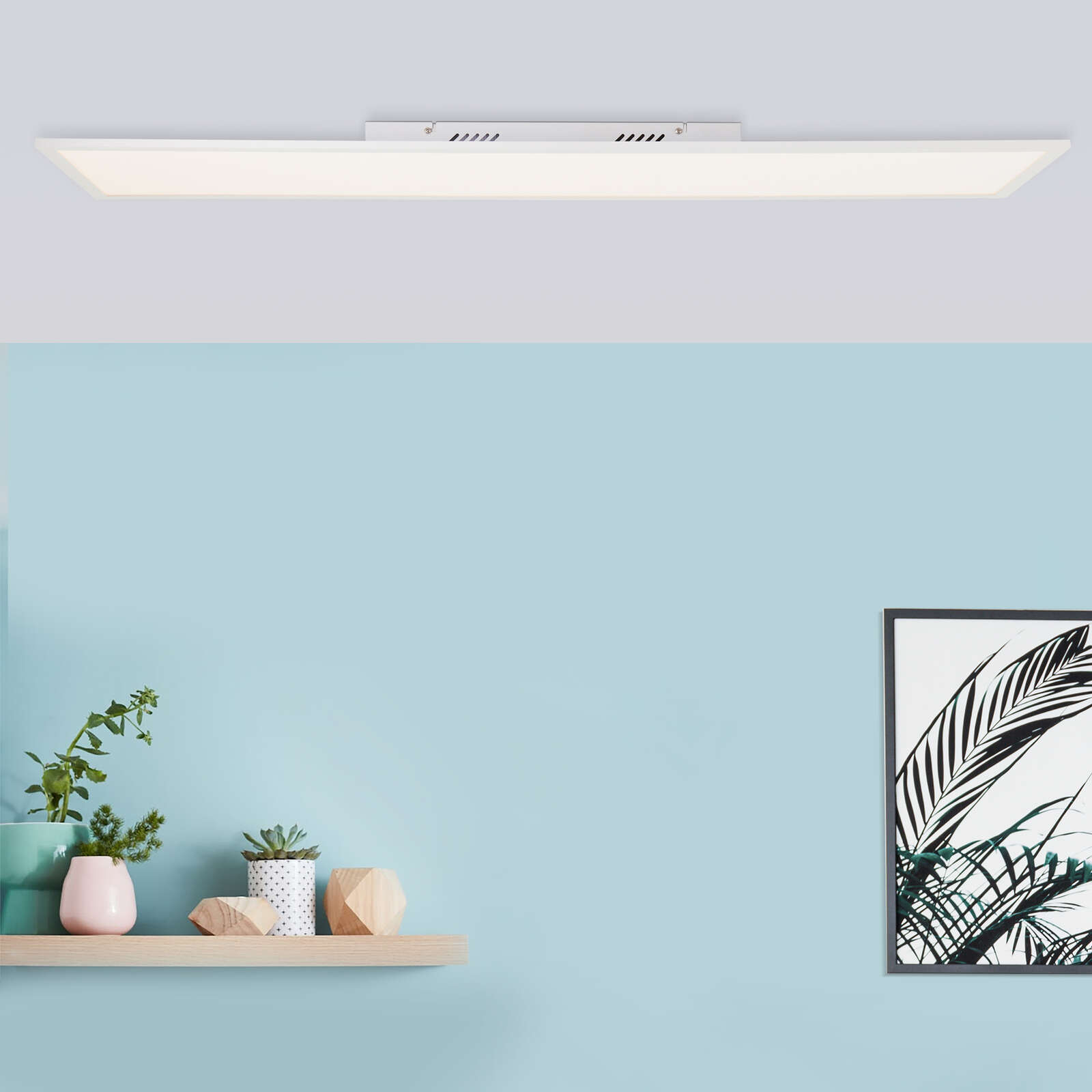             Plastic ceiling light - Jolien 4 - White
        